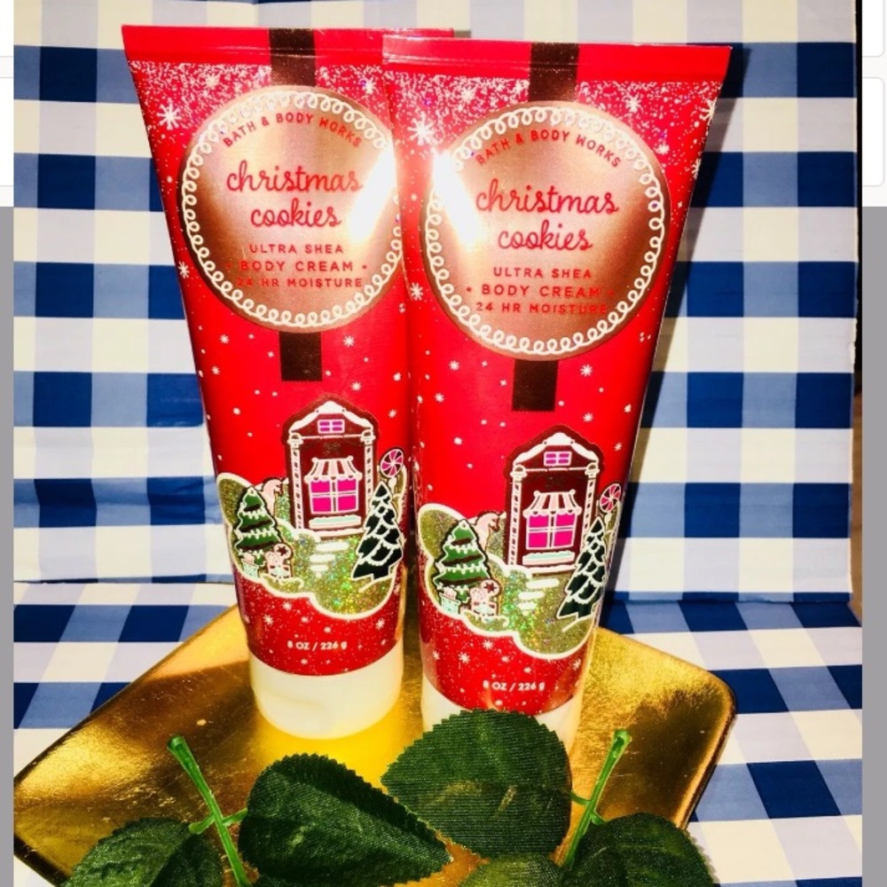Bath & Body Works❤️👄CHRISTMAS COOKIES 2pc Set.